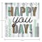 Creative Converting Minted Milestone Chocolate Chip Mint 'Happy You Day' Beverage Napkins, 192PK 372546 - alternate 2